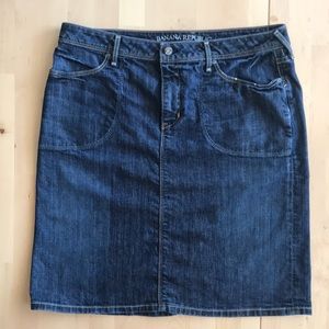 BR Jean Skirt